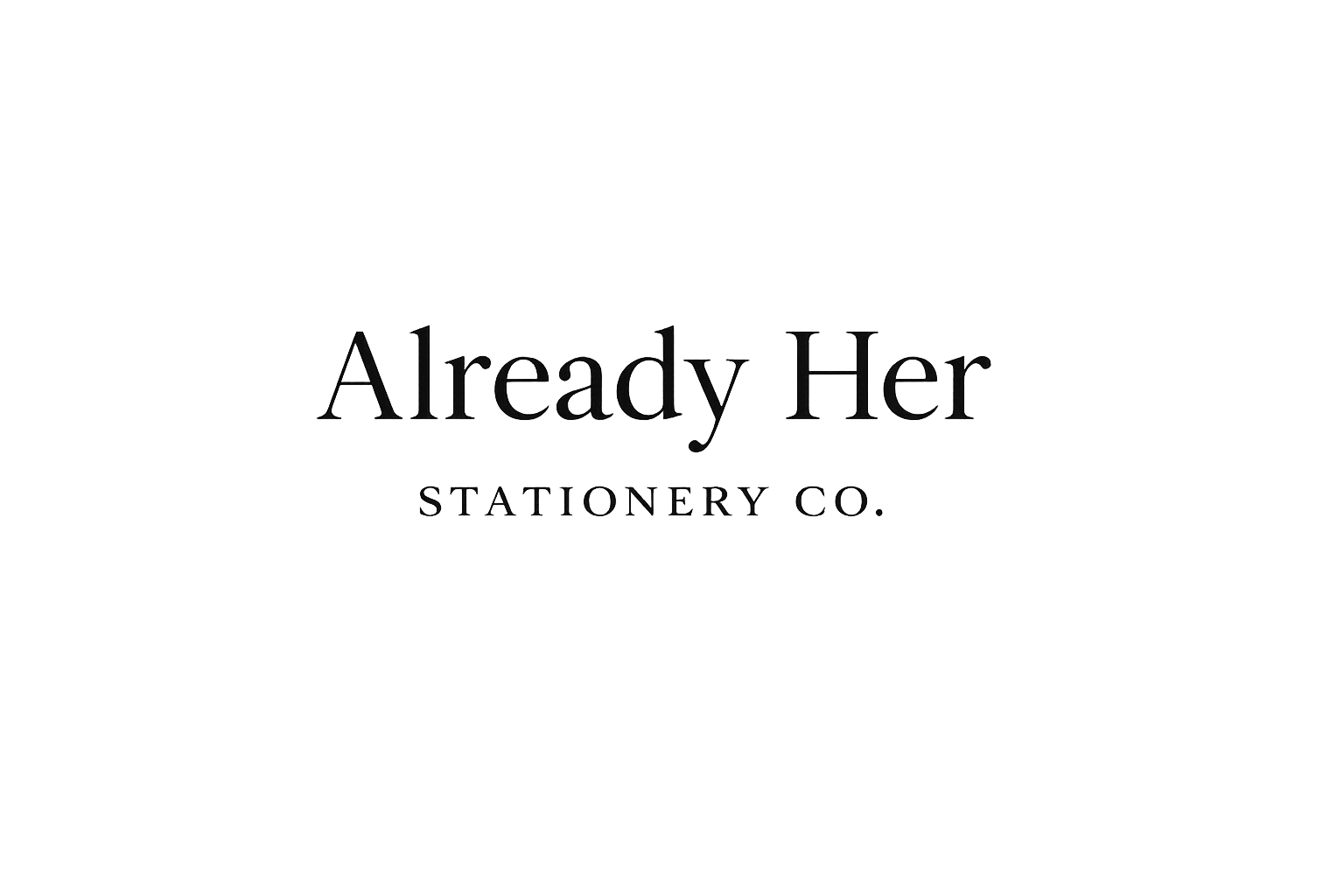 Already Her Stationery Co.